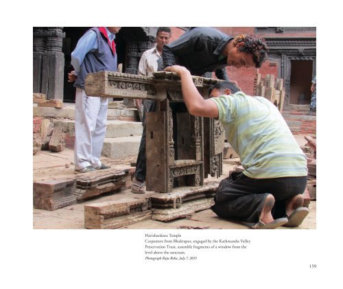 KVPT’s Patan Darbar Earthquake Response Campaign - Work to Date - September 2016
