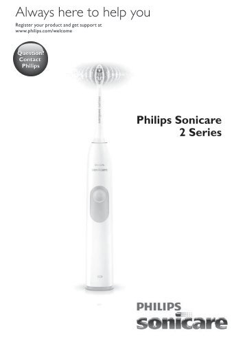 Philips Sonicare 2 Series plaque control - User manual - SLV