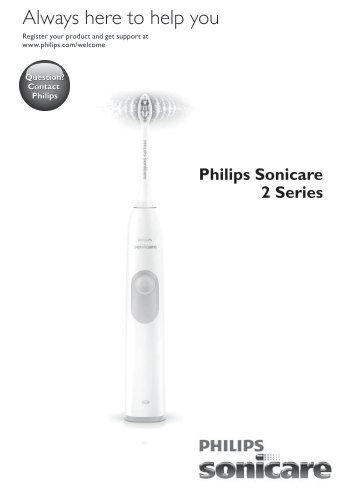 Philips Sonicare 2 Series plaque control - User manual - SRP