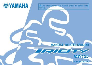 Yamaha Tricity - 2014 - Manuale d'Istruzioni PortuguÃªs
