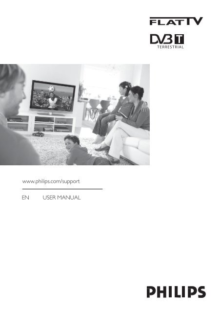 Philips widescreen flat TV - User manual - ENG