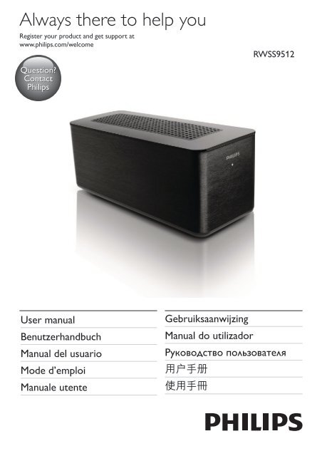 Philips Wireless Rear Audio module - User manual - ESP