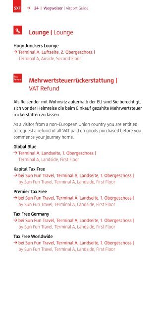 Airport Guide Schönefeld Airport