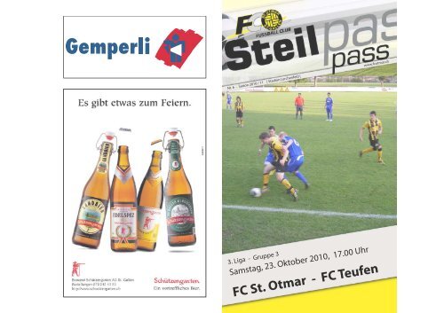 FC St. Otmar - FC Teufen - beim FC St.Otmar St.Gallen