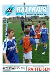 Clubmagazin Hattrick Ausgabe 11/2012 - FC Affoltern am Albis