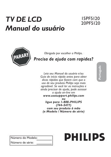 Philips Flat TV - User manual - BRP