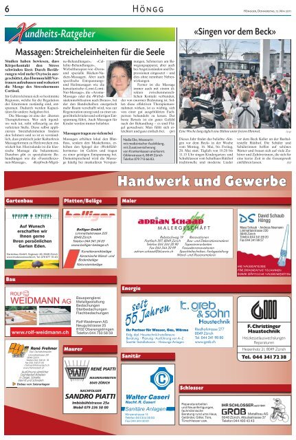 ZEITUNG - Heinrich Matthys Immobilien AG