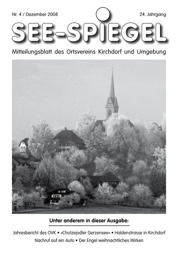Die «chutzejodler Gerzensee - Ortsverein Kirchdorf und Umgebung