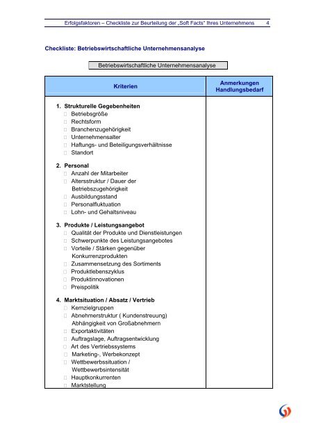 Soft facts – Qualitative Erfolgsfaktoren - KMU-Forschung Austria