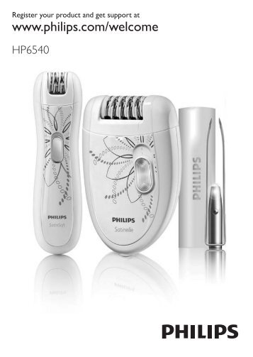 Philips Limited edition epilation set - User manual - ESP