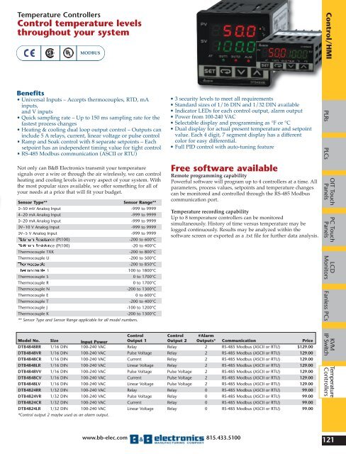 BB ELECTRONICS CATALOG (2010)