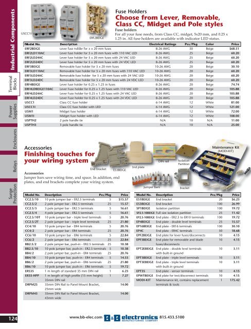 BB ELECTRONICS CATALOG (2010)