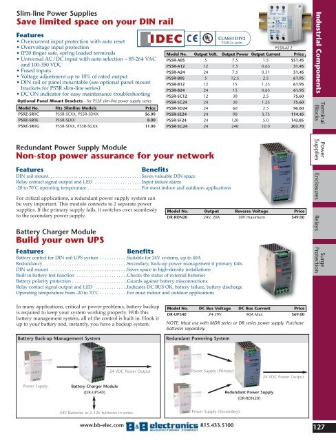 BB ELECTRONICS CATALOG (2010)