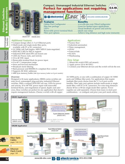 BB ELECTRONICS CATALOG (2010)