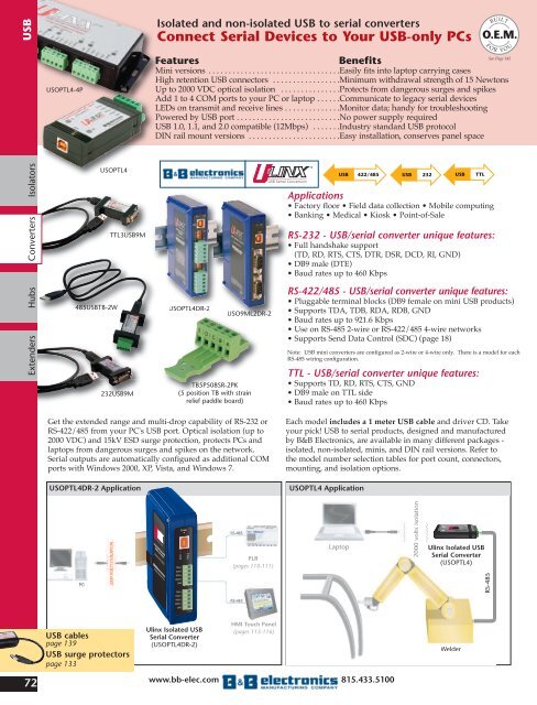 BB ELECTRONICS CATALOG (2010)