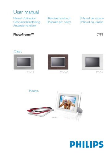 Philips PhotoFrame - User manual - CES