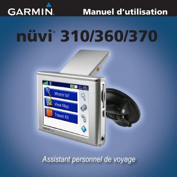 Garmin nuvi 360 GPS/Install,OEM,BMW3,LHD,NA - Manuel d'utilisation