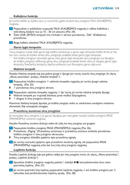 Philips Avent DECT baby monitor - User manual - HUN