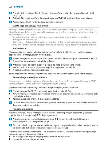 Philips Avent DECT baby monitor - User manual - HUN