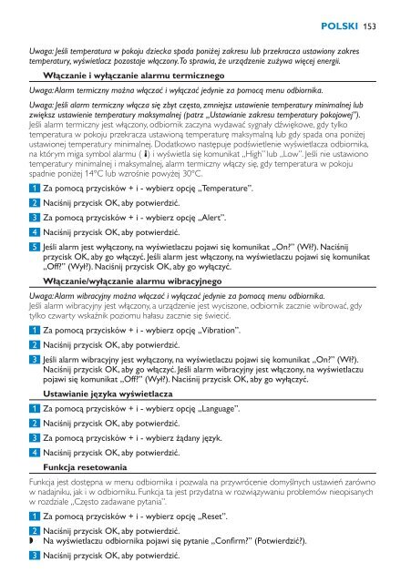 Philips Avent DECT baby monitor - User manual - SLV