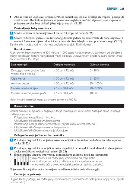 Philips Avent DECT baby monitor - User manual - SLV