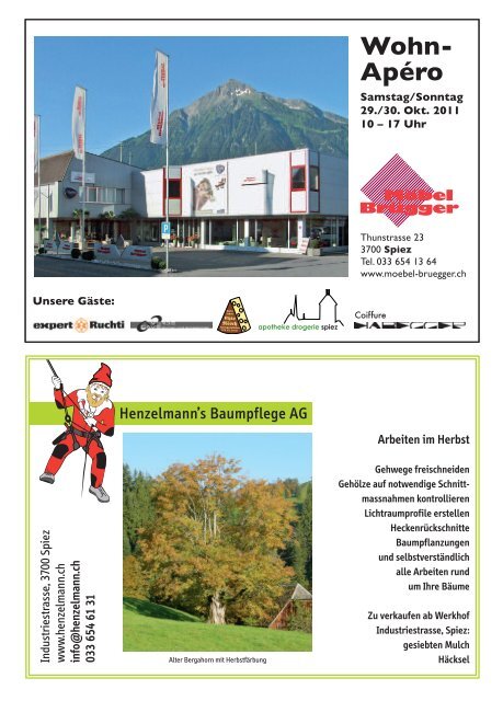 10spiezinfo oktober11 - in Spiez