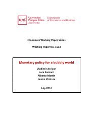 Monetary policy for a bubbly world