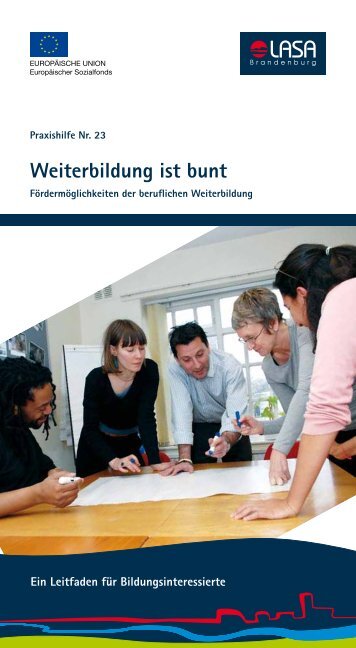 Weiterbildung ist bunt - LASA Brandenburg GmbH