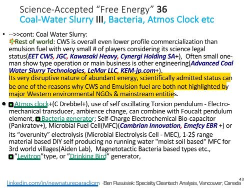 Kas Tālāk Aukstas Kodolsintēzes? .. Super Efektīvs Strāvas Ģeneratori Sacenšas par Cilveku Uzmanība(Kopsavilkumu Latviešu) / What's Next Cold Fusion?  Fundamental Paradigm Shift in Energy Cleantech with Scientific, Economical & political impact