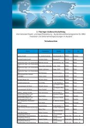 2. Thüringer Außenwirtschaftstag Internationale Projekt- und ...