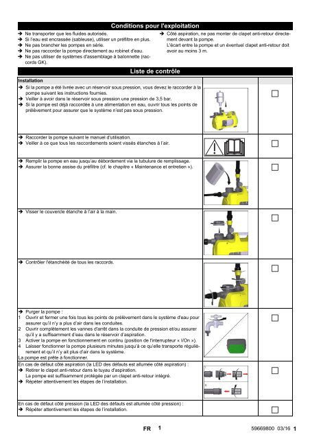 Karcher BP 4 Home &amp; Garden eco!ogic - manuals