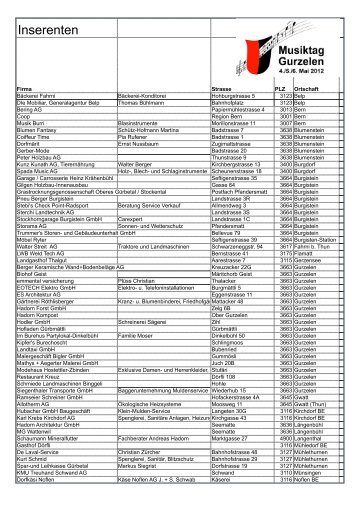 Unsere Inserenten.pdf - musiktag-gurzelen2012.ch