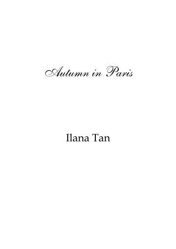 Ilana Tan - Autumn in Paris