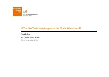 ZIT – Die Technologieagentur der Stadt Wien GmbH