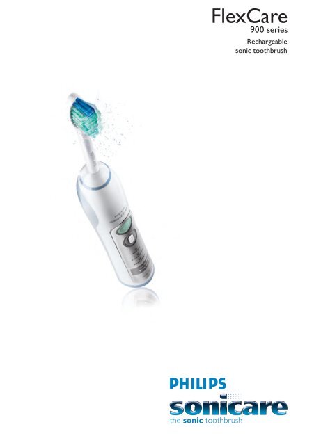 Philips Sonicare FlexCare Sonic electric toothbrush - User manual - ZHT