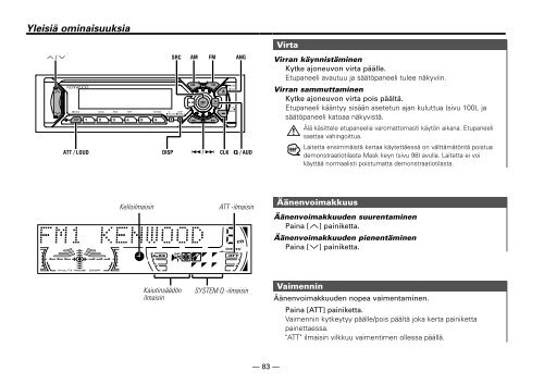 Kenwood KDC-B7021 - Car Electronics Croatian, Swedish, Finnish ()