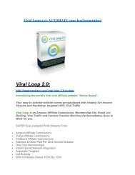 Viral Loop 2.0 review - Viral Loop 2.0 top notch features