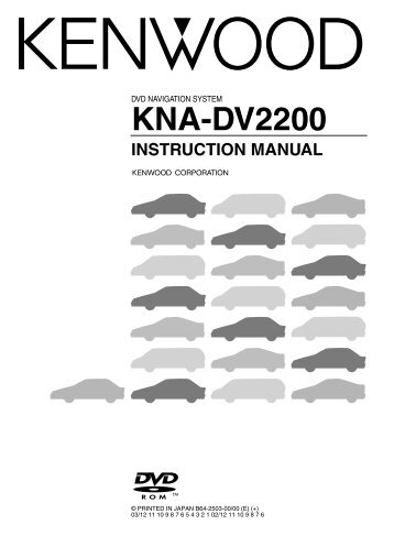 Kenwood KNA-DV2200 - Car Electronics English ()