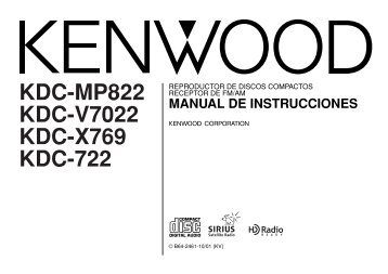 Kenwood KDC-X769 - Car Electronics Spanish (Revised P.18) ()