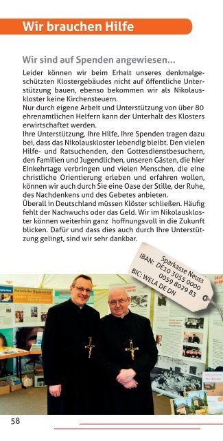 Nikolauskloster Jahresprogramm 2017