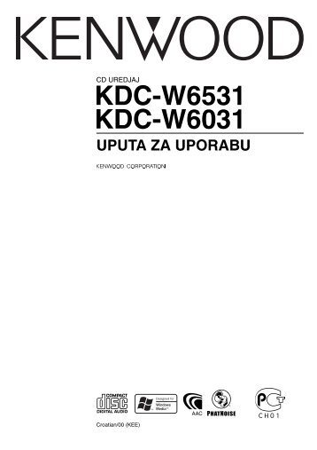 Kenwood KDC-W6031 - Car Electronics Croatian (2004/12/7)