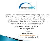 Organic Food & Beverages Market: Asia Pacific is high potential region for introducing natural food stores.