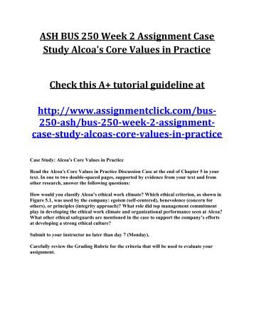 case assignment week 2 case assignment week 2