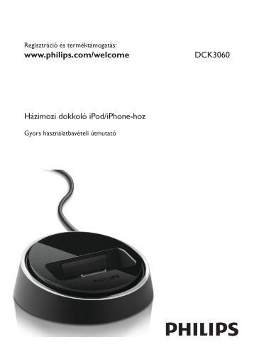 Philips Dock for iPod/iPhone - Quick start guide - HUN