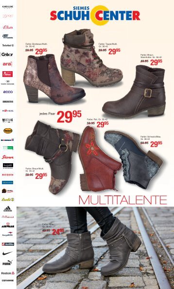 Top Angebote zum Herbst- Schuhcenter Prospekt!