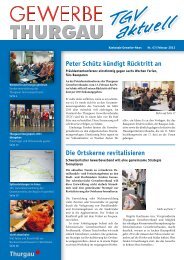 Ausgabe Februar 2012 - Thurgauer Gewerbeverband TGV