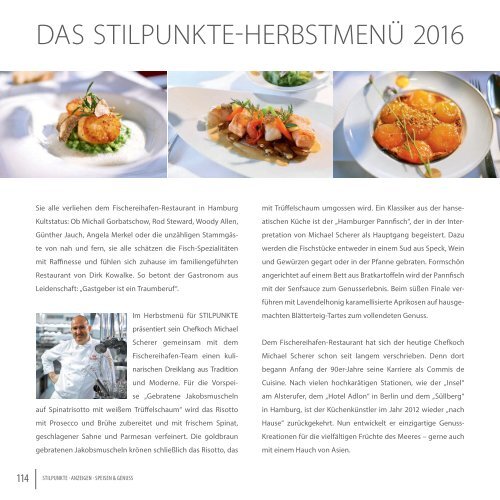 STILPUNKTE Lifestyle Guide Ausgabe 10 Düsseldorf Herbst/Winter 2016/2017