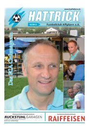 Clubmagazin Hattrick Ausgabe 12/2012 - FC Affoltern am Albis
