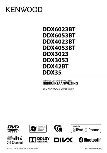 Kenwood DDX3053 - Car Electronics Dutch(EN) ()