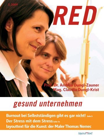 Steckbrief A. Dungl-Zauner Dungl-Zauner - Helga Kernstock-Redl